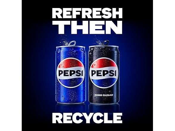 10PK Pepsi Soda, 7.5 Ounce MiniCans