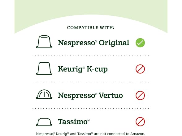 50ct Amazon Fresh Espresso Dark, Medium & Light