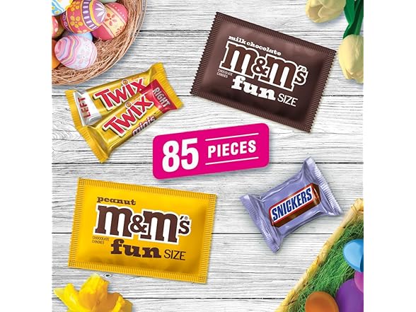 MMs Snickers Twix Easter Candy Assortmen