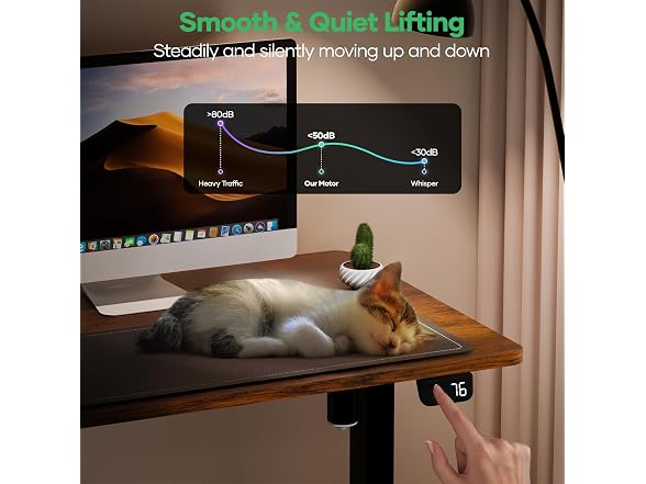 Crenova Electric Standing Desk,Height Adjustable