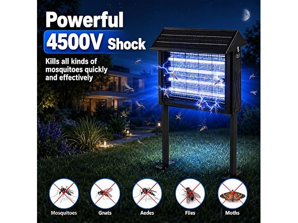 Thcritter Solar Bug Zapper, Small