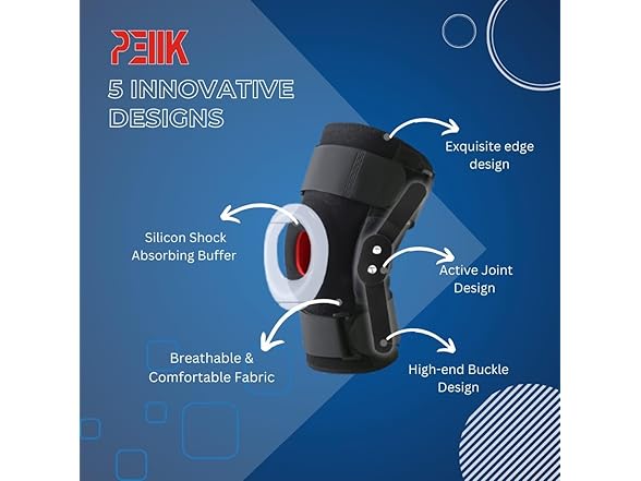 PEIIK Hinged Knee Brace for Knee Pain