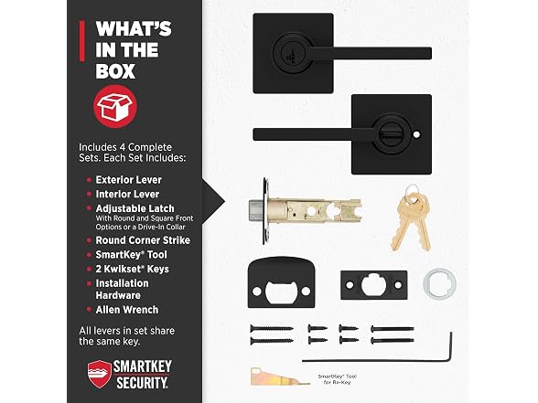 Kwikset Casey Interior Door Handle/Lock