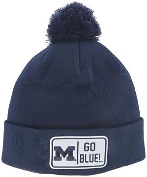 ZHATS Standard NCAA Officially Licensed Pom Beanie Patch Defer Team Color, One Size