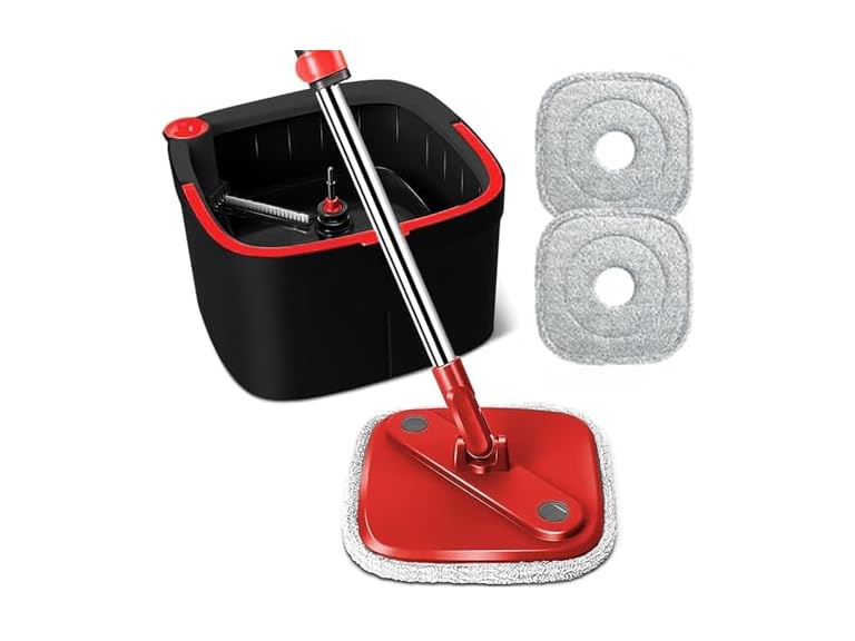 KZKR Spin Mop and Bucket Set
