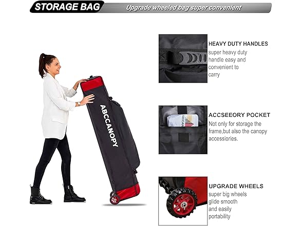 ABCCANOPY Commercial Pop Up Canopy Tent