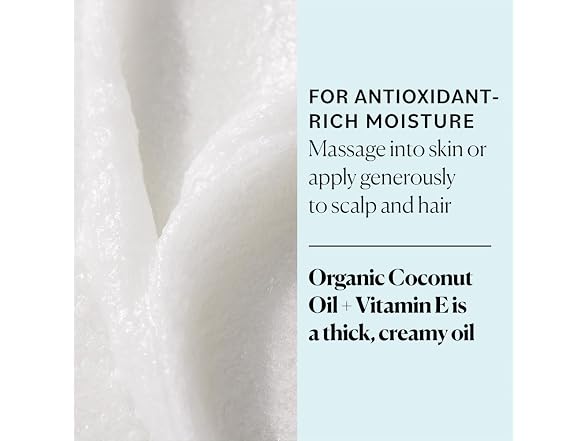 Sky Organics Coconut Oil and Vitamin E 16.9 oz