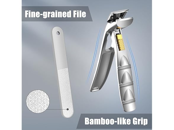 SHINLEA Nail Clippers for Seniors Thick Toenails
