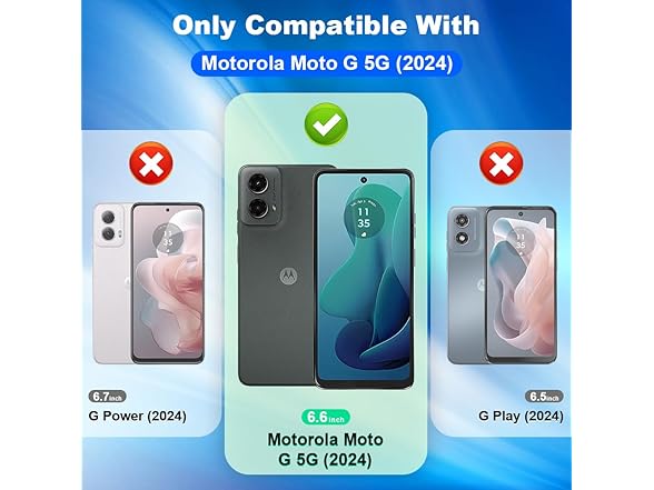 RONFUS (3 Pack Compatible for Motorola 