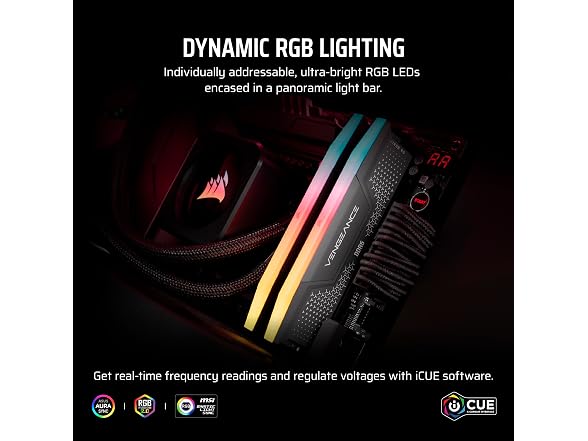 CORSAIR Vengeance RGB RS DDR5 RAM 32GB