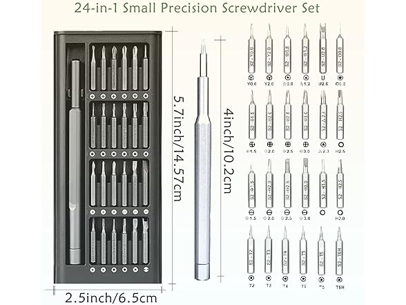 Dymicbit AAP-Tool-349 24-in-1 Screwdriver Set