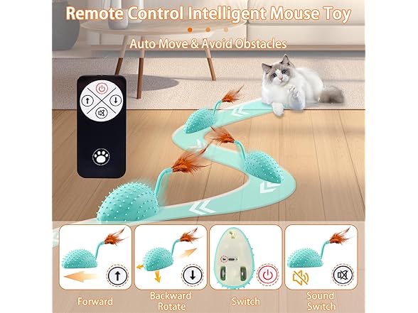 Oiuyamn Interactive Cat Toys