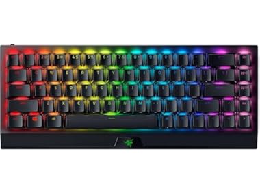 $64.99, Was $199.99, 67% Off! Razer BlackWidow V3 Mini HyperSpeed Keyboard dealfomo