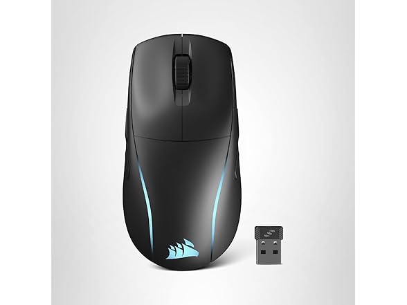 Corsair M75 Wireless RGB Gaming Mouse, Black