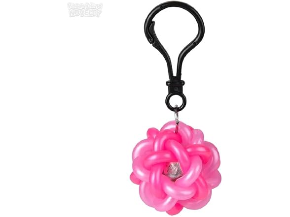 1.5" Light-Up Loop Ball Backpack Clip 24ct