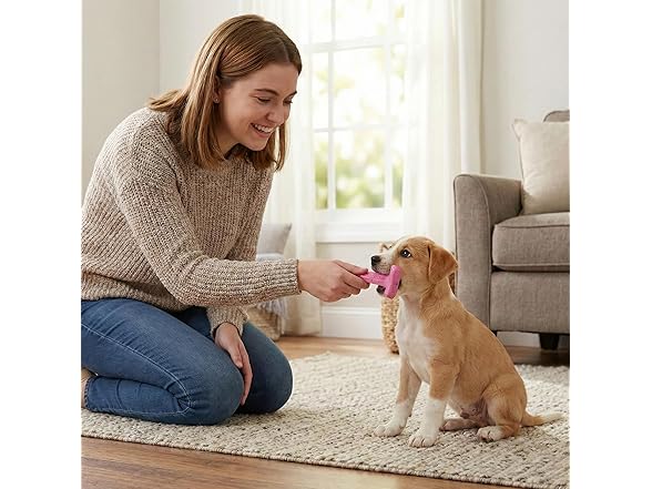 SPOT Bam-Bones Puppy T-Bone Dog Chew Toys, 2PK