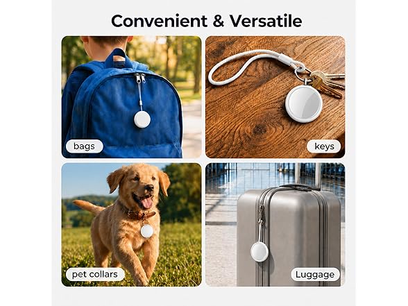 ZOOBELIO Air Tracker Tags 4 Pack