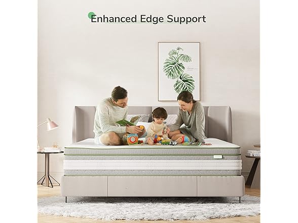 Novilla 12" Hybrid King Mattress