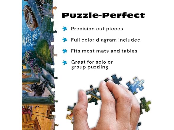 Moonlight Lodge - 1000 Piece Puzzle