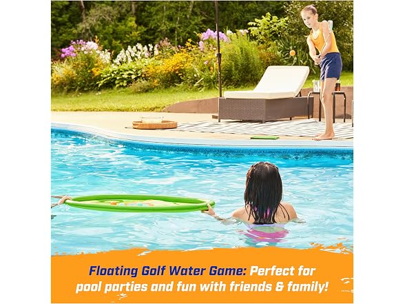 SwimWays Hydro Golf Inflatable Putting Set Pool Toys 
