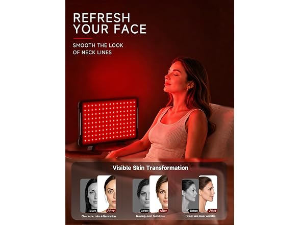 Red Light Therapy Lamp, 3 Ways To Use