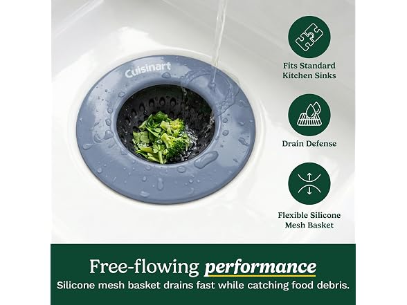 Cuisinart 2 Piece Sink Set – Sink Drain Straine