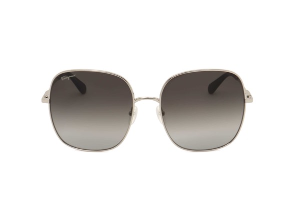 Ferragamo Women's 59mm Silver Sunglasses