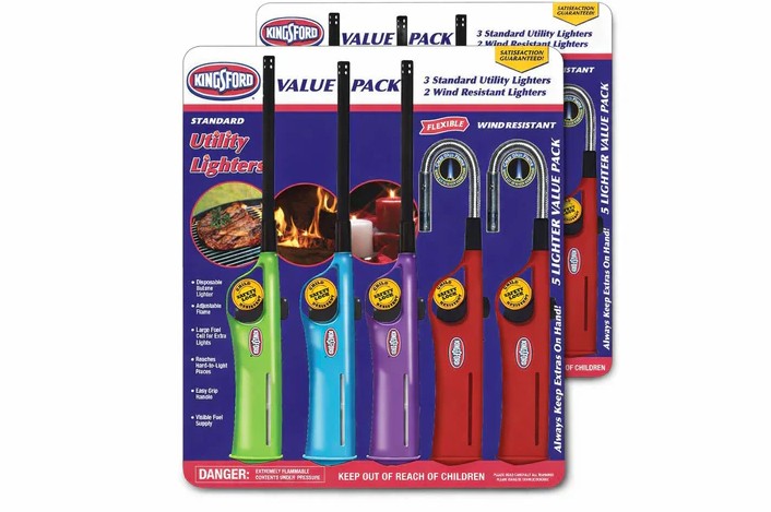Kingsford 10 Pack Utility Lighters (2 Packs of 5) - Gallery 3