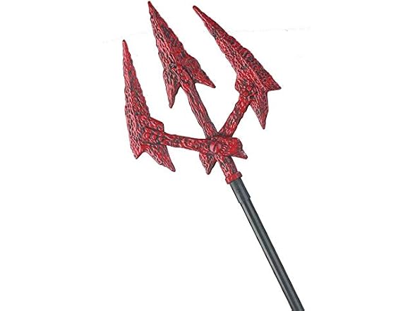 Disguise Men's Pitchfork, Black/Red