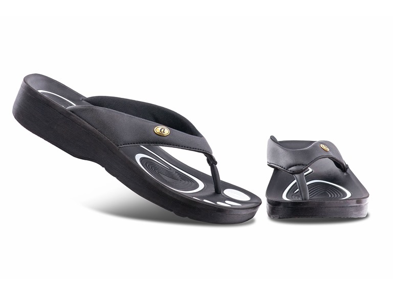 Aerothotic Women's Pearly Fume Womens Orthotic Comfortable Flip-Flops Sandal
