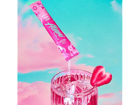 10CT Alani Nu PINK SLUSH Energy Sticks, Energy Drink Powder