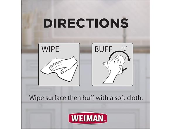 Weiman Stainless Steel Wipes 30 Count
