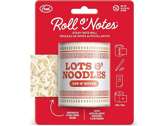 Roll Notes Perforated Sticky