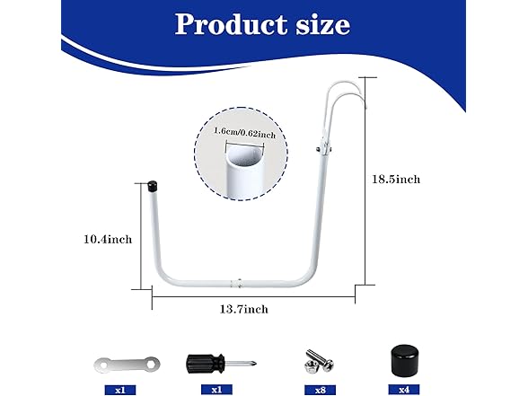 Solar Cover Holder for Above Ground Pool