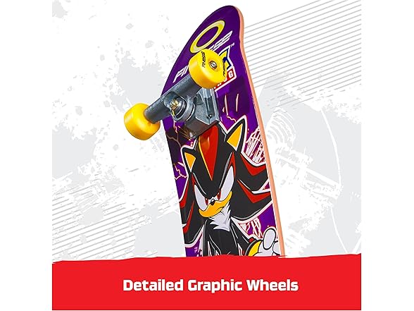 TECH DECK, Finesse X Sonic The Hedgehog Handboard