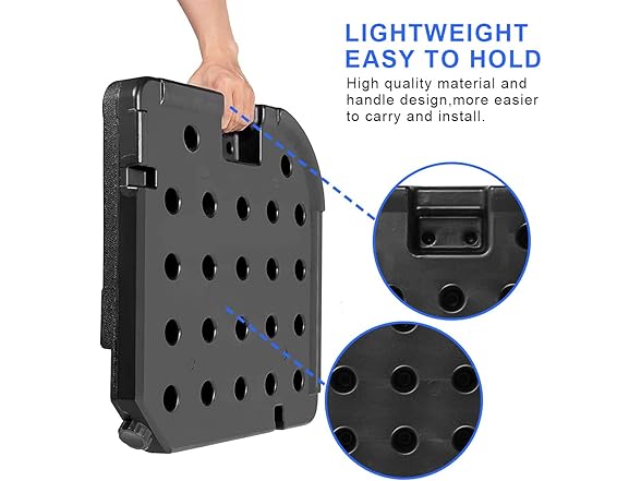 Tiktun 4-Piece Umbrella Base, Black