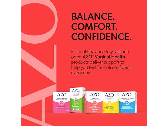 AZO Boric Acid Suppositories 600mg 30 Count