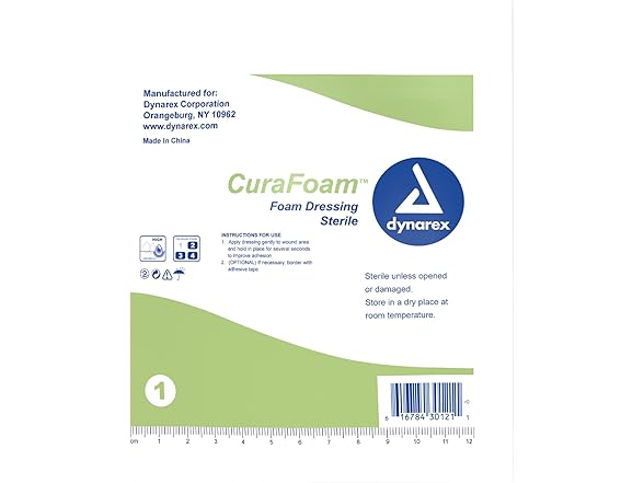 Dynarex Dynarex Dürma+ CuraFoam Foam Dressings -