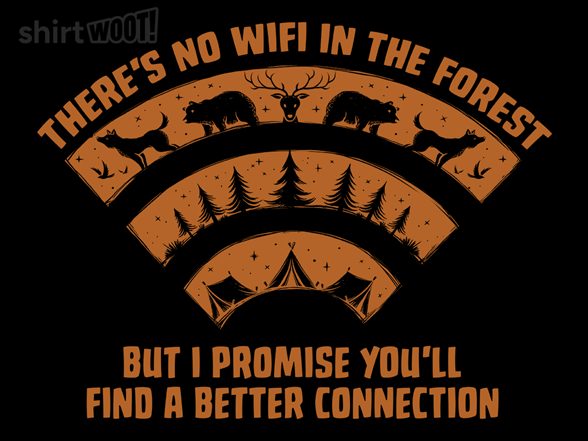 No WiFi in The Forest