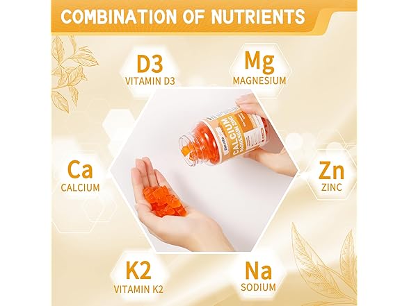 Calcium Magnesium Zinc Gummies