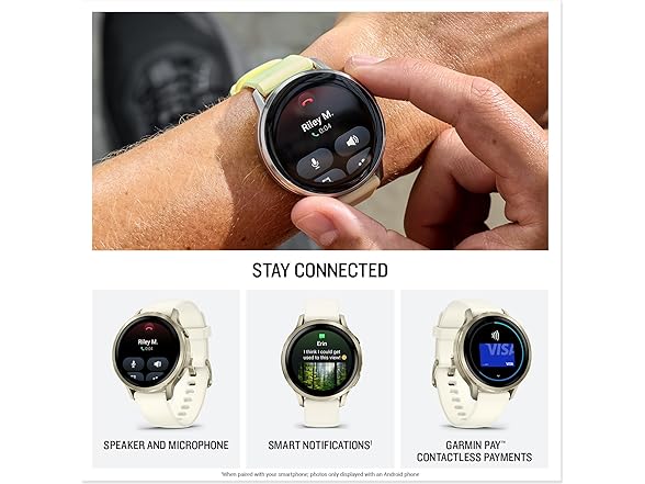 Garmin Venu 4 Smartwatch - Lunar Gold