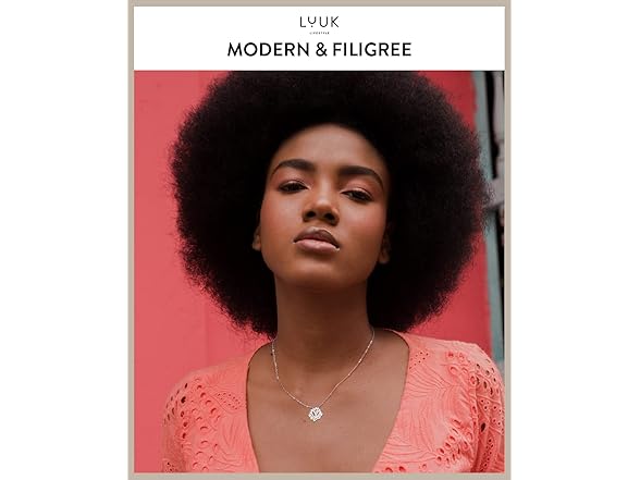 LUUK Silver Lotus Pendant