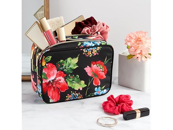 Conair Travel Double Zip Organizer - Toiletry Bag