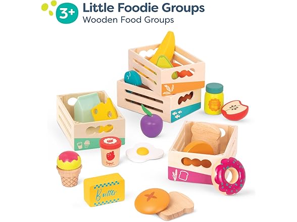 B. toys – Little Foodie Groups – 24-Pc