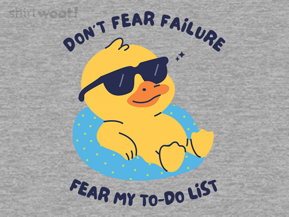 Don't Fear Failure