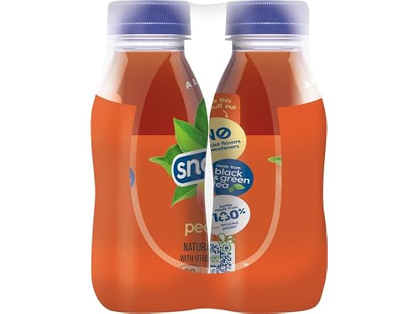 Snapple Peach Tea, 8 fl oz recycled