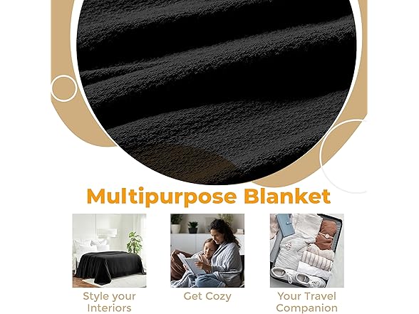 Superior King Waffle Weave Cotton Blanket