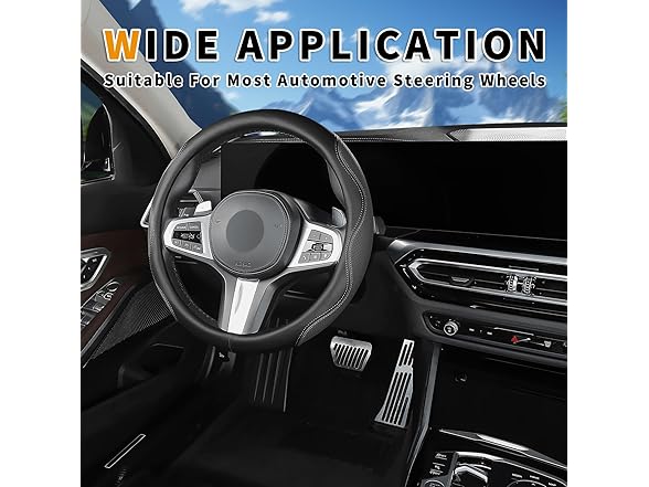 Custom-Fit for Subaru Steering Wheel Cover