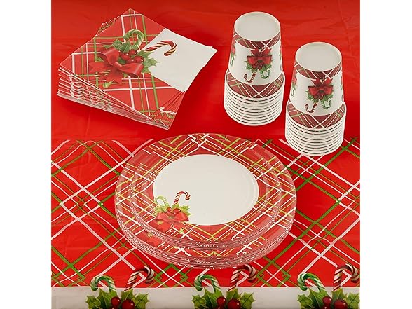 Christmas Party Supplies Set 141-Piece
