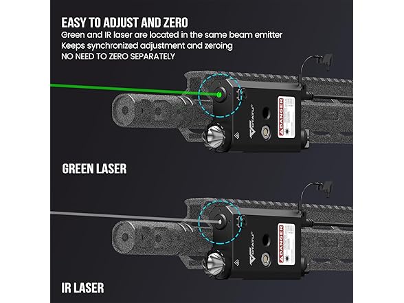 VOTATU V840 Green &IR Laser Light Combo